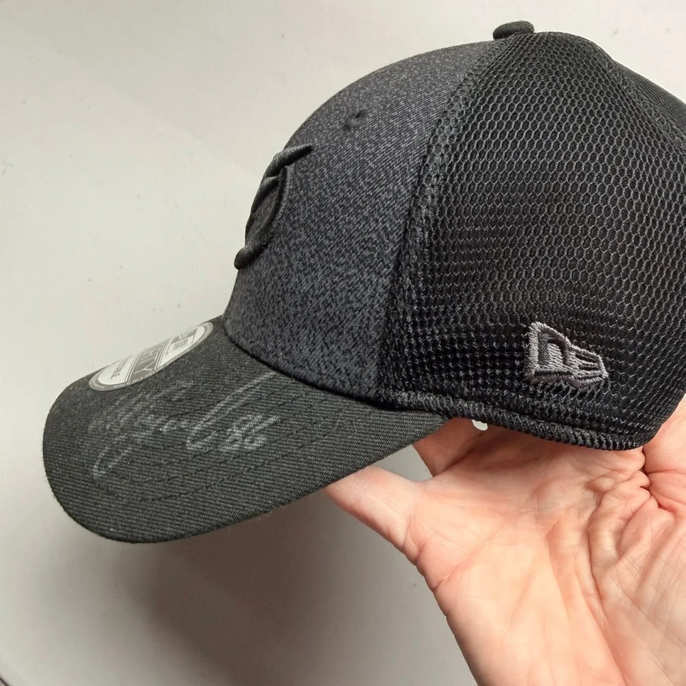 Tampa Bay Lightning New Era Black 9FORTY Nikita Kucherov Signed